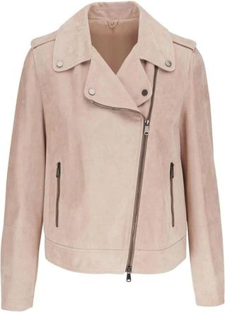 Brunello Cucinelli Jassen, Dames, Beige, S, Light Jacket