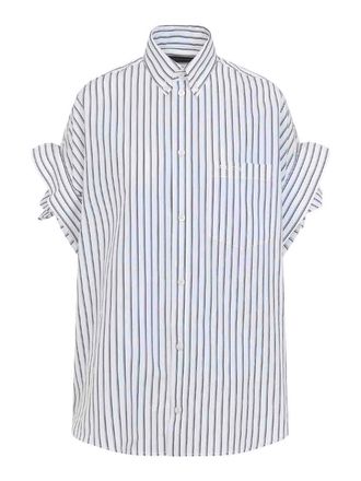 Balenciaga Tucked Sleeve Shirt
