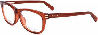 Marc Jacobs Square Full Rim Eyeglasses - Orange