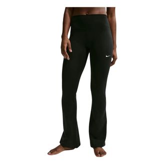 Nike One High-Waisted Flared Leggings - Dames - Sport - Zwart - Maat: XL Spandex