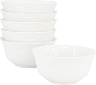 Elama Henryi 6Pc Porcelain Bowl Set