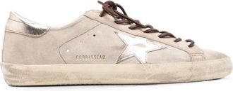 Golden Goose Super-Star Sneaker - Heren - Sneakers - Beige - 41 EU - Leer - Schoenen