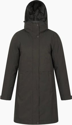 Mountain Warehouse Womens Mountain Warehouse Womens/Ladies Luna 3 in 1 Long Waterproof Jacket - Green - Size: 14