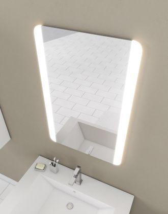 Aurlane Espejo C/luz Led Retroiluminado Border Lines 70x45cm