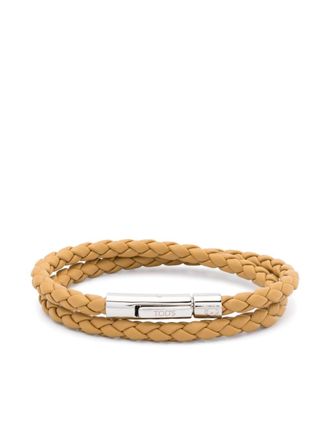 【トッズ　イタリア直営店発❣️正規品】マイカラーズブレスレット❣️日本未入荷カラー❣️ Man BLUE MyColors Bracelet in Leather XEMB1900200FLRPZU801