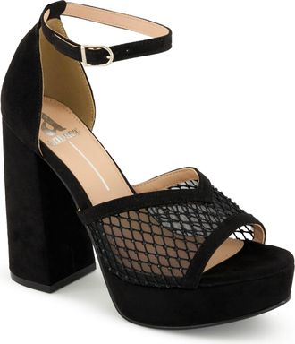 Andrea Womens Heeled Platform Sandals