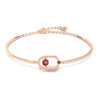 Swarovski Bracelet Una Round Cut - Dames - Armbanden - Roze - ONE Size - Accessoires