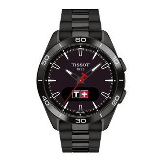 Tissot T-touch Connect Sport Mens Black Watch T1534204405101 Stainless Steel - One Size