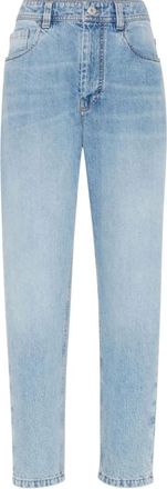 Brunello Cucinelli Brunello Cucinelli, Slim-fit Jeans, female, Blue, Size: M Stylish Jeans for Men