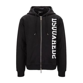 Dsquared2 Zip-throughs, male, Black, Size: 2XL Zip-throughs
