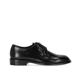 Dsquared2 Klassieke Derby Schoen in Zwart Leer - Heren - Nette schoenen - Zwart - 40 EU - Leer - Schoenen