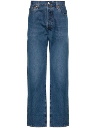 Levi's 501 mid-rise straight-leg jeans - men - Cotton - 29/32 - Blue