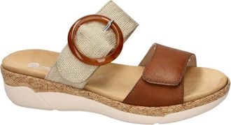 Remonte Schoenen, Dames, Veelkleurig, 39 EU, Gevoerde verstelbare slipper