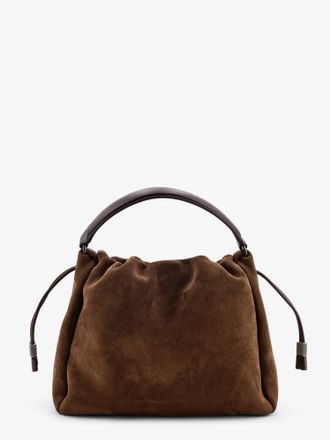 Brunello Cucinelli Borsa a mano Bucket Mellow in suede - BRUNELLO CUCINELLI - gender_Woman