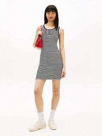 Tommy Hilfiger Ribbed Sleeveless Slim Mini Bodycon Dress