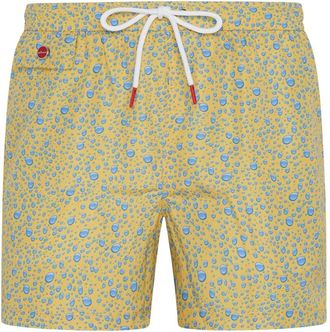 Kiton Swim Boxer Polyester - Heren - Strandmode - Veelkleurig - M - Polyester - Badmode