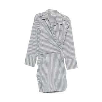 Iro Wikkeljurk - Dames - Wikkelkleedje - Blauw - M - Kleedjes