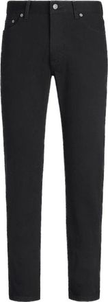 Ermenegildo Zegna Roccia Jeans - Heren - Slim Fit Jeans - Zwart - W32 - Katoen - Jeans