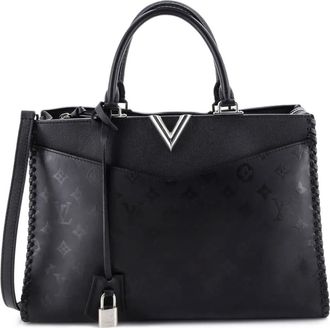 Louis Vuitton Very Zipped Monogram Leather tote bag - Zwart
