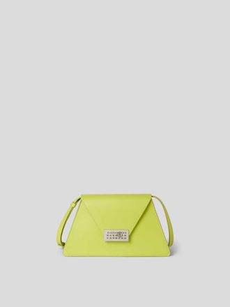 Maison Margiela Crossbody Bag aus echtem Leder in Hellgruen, Gr&ouml;&szlig;e 1
