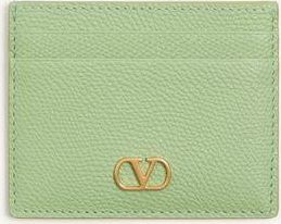 Valentino Garavani Portacarte VLogo Signature In Vitello Granato Donna MENTA UNI