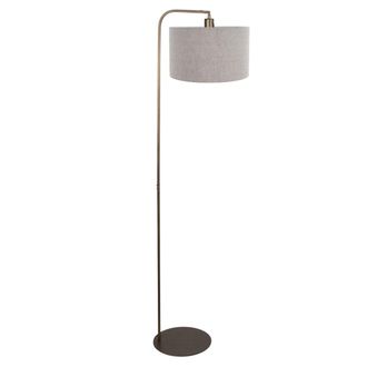 Steinhauer Steinhauer - L&aacute;mpara De Pie - Stang - Bronce - Metal Textil