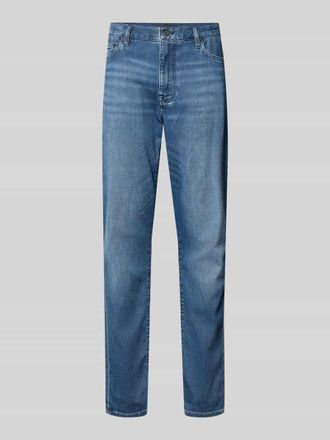 Tommy Hilfiger Regular Fit Jeans Modell Denton aus Baumwoll-Mix in Jeansblau, Gr&ouml;&szlig;e 31/32