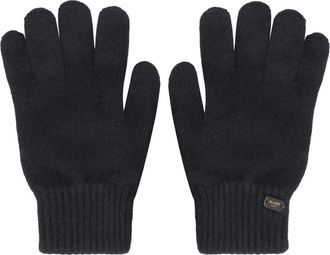 Moorer Cashmere handschoenen met su&egrave;de inzetstuk - Heren - Handschoenen - Blauw - 8 1/2 IN - Su&egrave;de - Accessoires