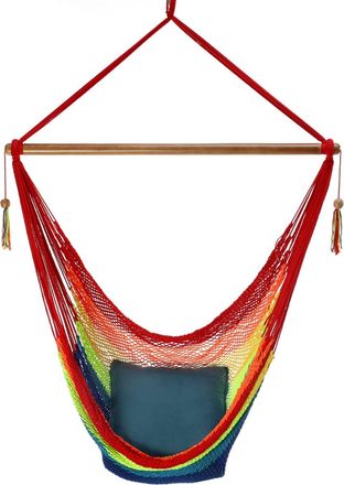 Hamac del sol Trinidad xl - silla hamaca de nicaragua - mulicolor - 100% algodón