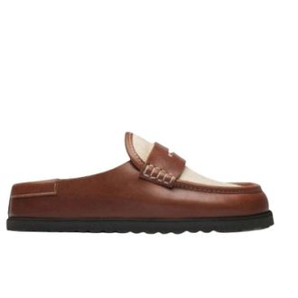 Birkenstock Heren, Schoenen, Bruin, Maat: 44 EU Leer