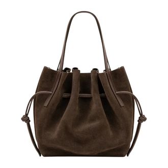 Yuzefi Scallop Mini Tote - female - Yuzefi - Bucket Bags - Brown - ONE SIZE - Bags