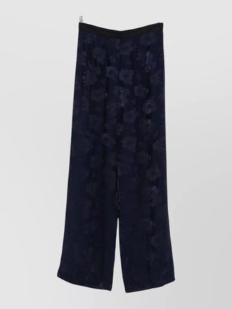Forte_Forte high rise wide leg floral trousers