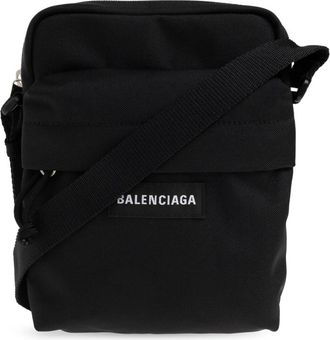 Balenciaga Messenger Bags, male, Black, Size: ONE SIZE Explorer Shoulder Bag