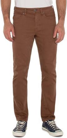 Liverpool L.A. Kingston Modern Straight Leg Jeans in Nutmeg at Nordstrom Rack, Size 30 X 30
