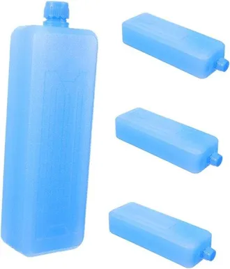OEM Bolsas De Hielo Reutilizables - Elementos Refrigerantes - Refrigeraci&oacute;n Por Aire - Reducci&oacute;n R&aacute;pida De Temperatura - 18x6x4 Cm - Azul