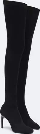 Victoria Beckham Harlow jersey over-the-knee boots