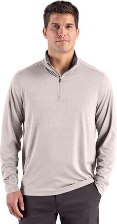 Cutter & Buck Forge Recycled Four-Way Stretch Mens Quarter Zip Pullover