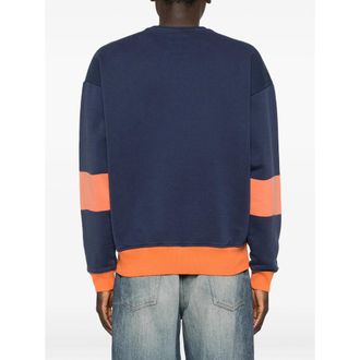 Napapijri Color-Block Striped Sweatshirt - Navy