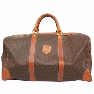 VBC Casa Brown Pvc Boston Bag (Pre-Owned)