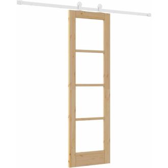 vidaXL Puerta Corredera Orkdal Natural 61 X 198,5 Cm Vidaxl