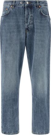 Department Five Blue Tapered Mid Rise Jeans