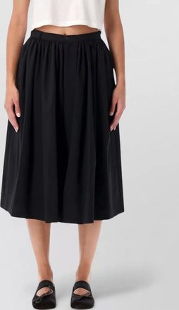 Maison Margiela pleated bermuda skirt