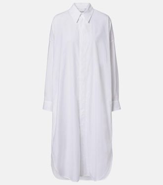 Frankie Shop Bloom cotton poplin shirt dress