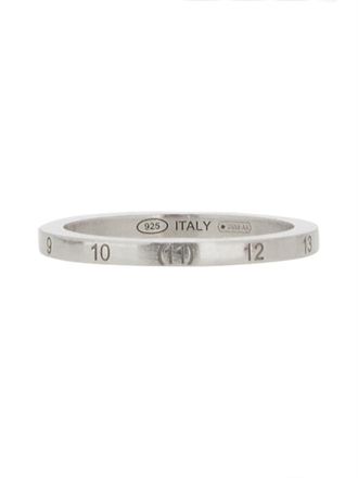 Maison Margiela Anello Con Numeric Signature