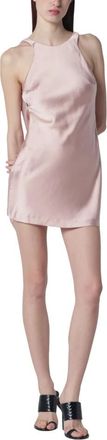 Andamane Carmen Mini-jurk met open rug - Dames - Korte kleedjes - Roze - XS - Kleedjes