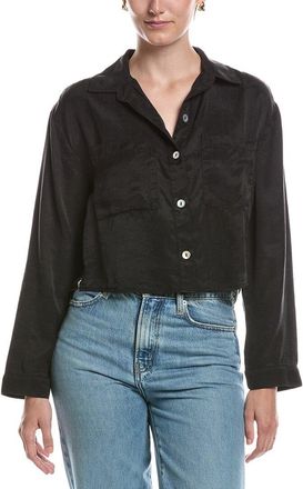 Bella Dahl Button Down Cropped Shirt