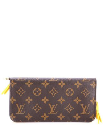 Louis Vuitton Yellow Monogram Canvas Insolite Wallet Limited Edition Kusama Pumpkin Dots (Authentic Pre-Loved)