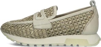 Hispanitas Schoenen, Dames, Beige, 38 EU, Leer, Slagel Loafer