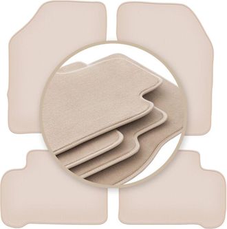 OEM Alfombrillas Beige Premium Para: Nissan 100nx Coup&eacute;, Targa 1990-1995