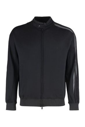 Yohji Yamamoto Techno Fabric Full-Zip Sweatshirt